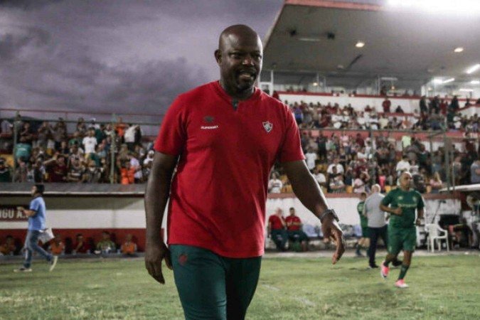 Marcão elogiou os jovens da base na estreia do Fluminense na temporada de 2025 - (crédito: Foto: Lucas Merçon / Fluminense FC) Marcão elogiou os jovens da base na estreia do Fluminense na temporada de 2025 - (crédito: Foto: Lucas Merçon / Fluminense FC)