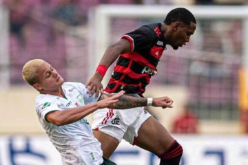 Flamengo começa a sua campanha no carioca com time B e derrota -  (crédito: Foto: Paula Reis / CRF)