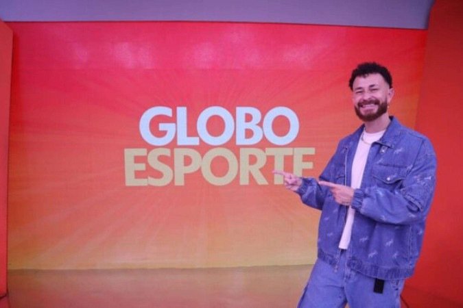 Fred Bruno estreia como apresentador do Globo Esporte nesta segunda-feira - (crédito: Foto: Reprodução) Fred Bruno estreia como apresentador do Globo Esporte nesta segunda-feira - (crédito: Foto: Reprodução)