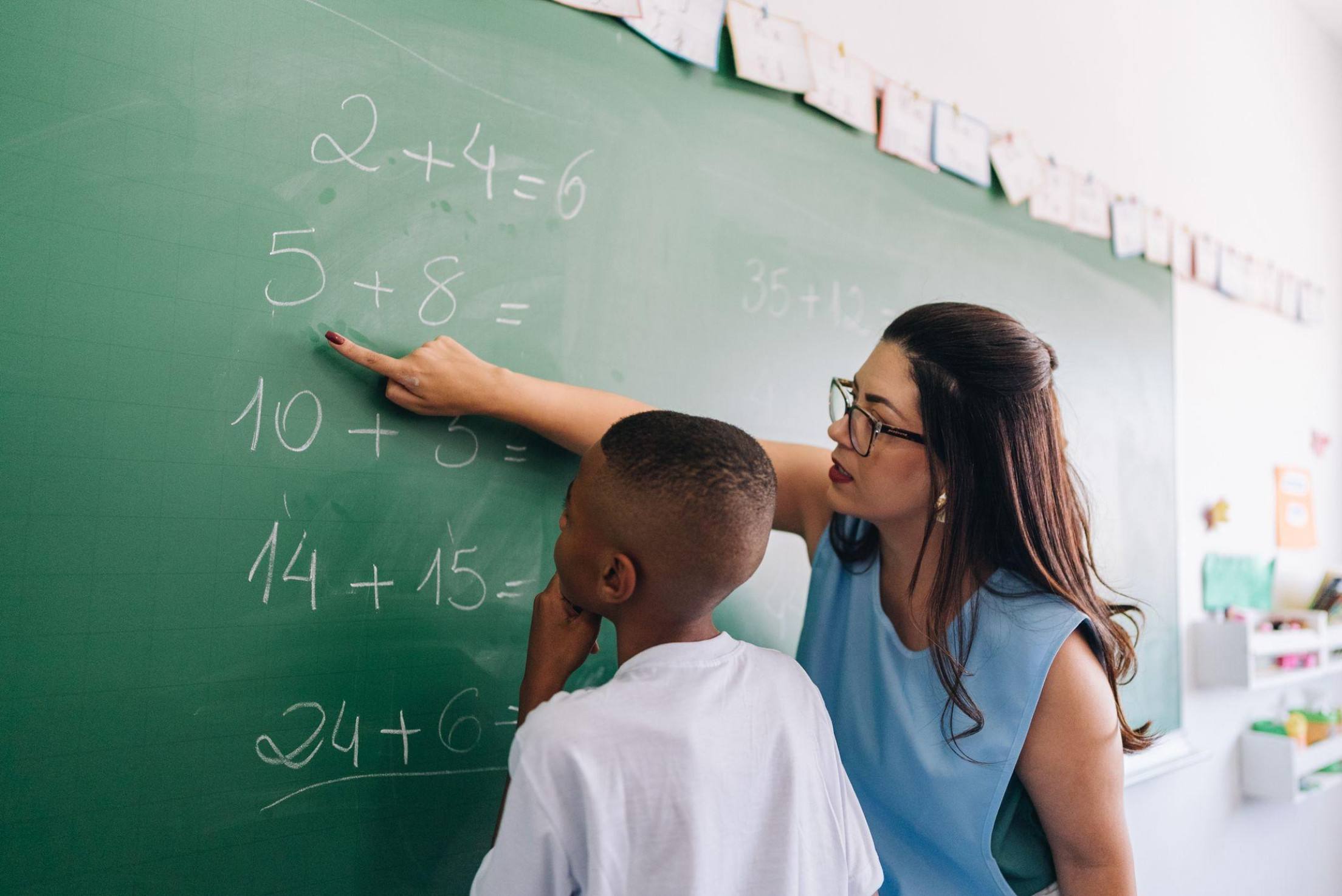 Autoconfiança é um fator fundamental no desenvolvimento dos alunos  -  (crédito: AFP)