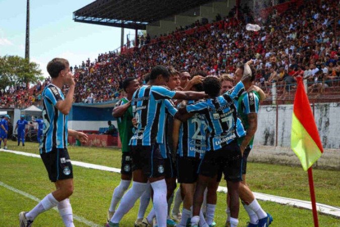 Grêmio conserva campanha contundente na Copinha  -  (crédito: Foto: Angelo Pieretti / Grêmio FBPA)