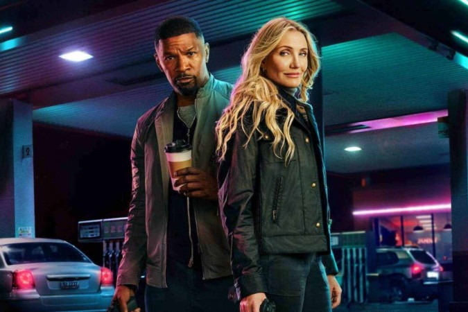 'De volta à ação' reúne Jamie Foxx e Cameron Diaz -  (crédito: Reprodução Netflix )