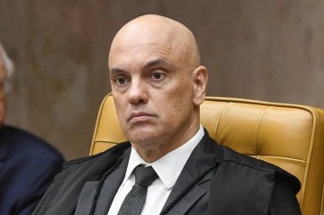 7º lugar: Alexandre de Moraes - Ministro do Supremo Tribunal Federal e ex-presidente do Tribunal Superior Eleitoral.

 -  (crédito: Carlos Moura/SCO/STF)