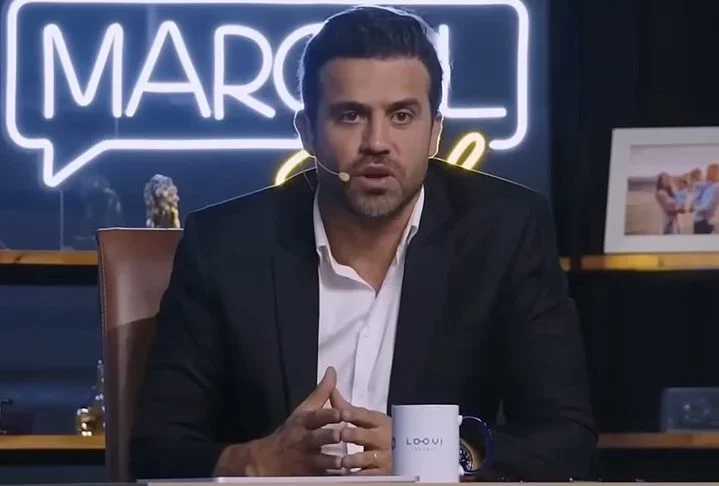 Marçal fez uma série de insinuações, ao longo da campanha, de que Boulos faria o uso de entorpecentes -  (crédito: youtube/Kim Kataguiri)