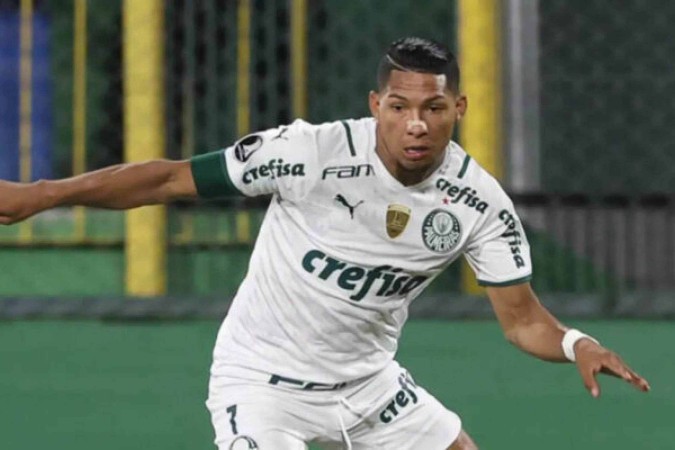 Rony, camisa 10 do Palmeiras -  (crédito: Foto: Cesar Greco/Palmeiras)