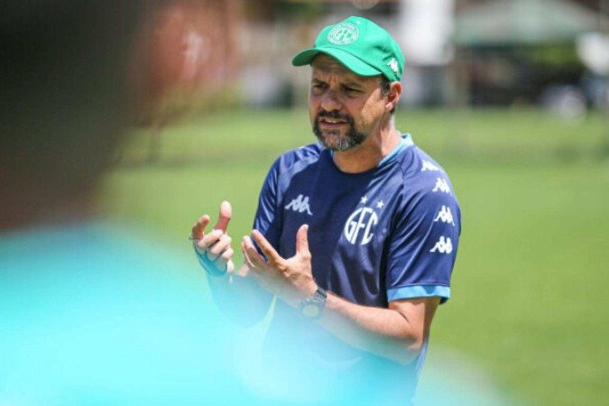 Maurício Souza tem a missão de levar o Bugre a uma boa campanha - (crédito: Fotos: Raphael Silvestre/Guarani) Maurício Souza tem a missão de levar o Bugre a uma boa campanha - (crédito: Fotos: Raphael Silvestre/Guarani)