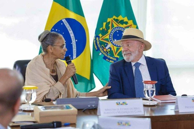 Presidente Lula e ministra Marina Silva - (crédito: Ricardo Stuckert / PR) Presidente Lula e ministra Marina Silva - (crédito: Ricardo Stuckert / PR)