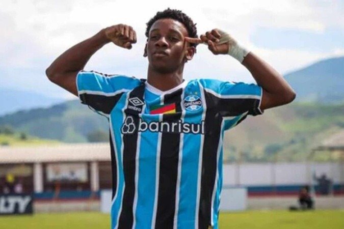 Imortal goleia o Goiás e avança na Copinha - (crédito: Foto: Angelo Pieretti/Grêmio FBPA) Imortal goleia o Goiás e avança na Copinha - (crédito: Foto: Angelo Pieretti/Grêmio FBPA)