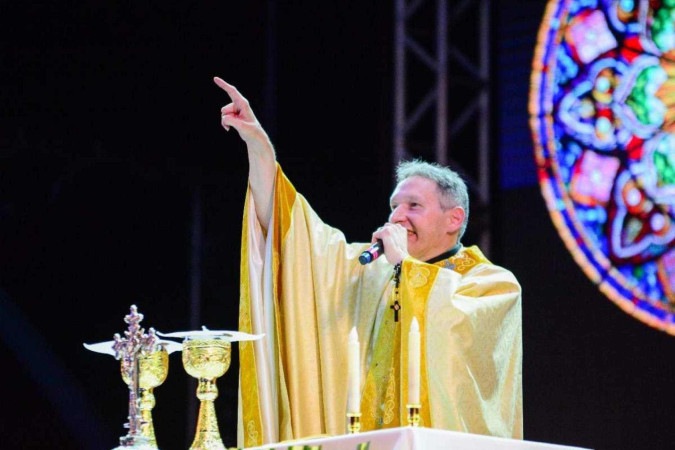 Evento terá Santa Missa presidida pelo Padre Marcelo Rossi -  (crédito: Divulgação/GABRIEL PONTUAL)