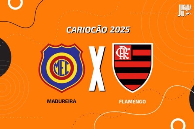 Madureira e Flamengo duelam, nesta quinta-feira, no O Amigão, em Campina Grande -  (crédito: Arte: Jogada10)