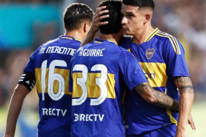 Argentinos ganharam com gols de Kelvi (contra) e Merentiel - (crédito: Foto: Divulgação/Boca) Argentinos ganharam com gols de Kelvi (contra) e Merentiel - (crédito: Foto: Divulgação/Boca)
