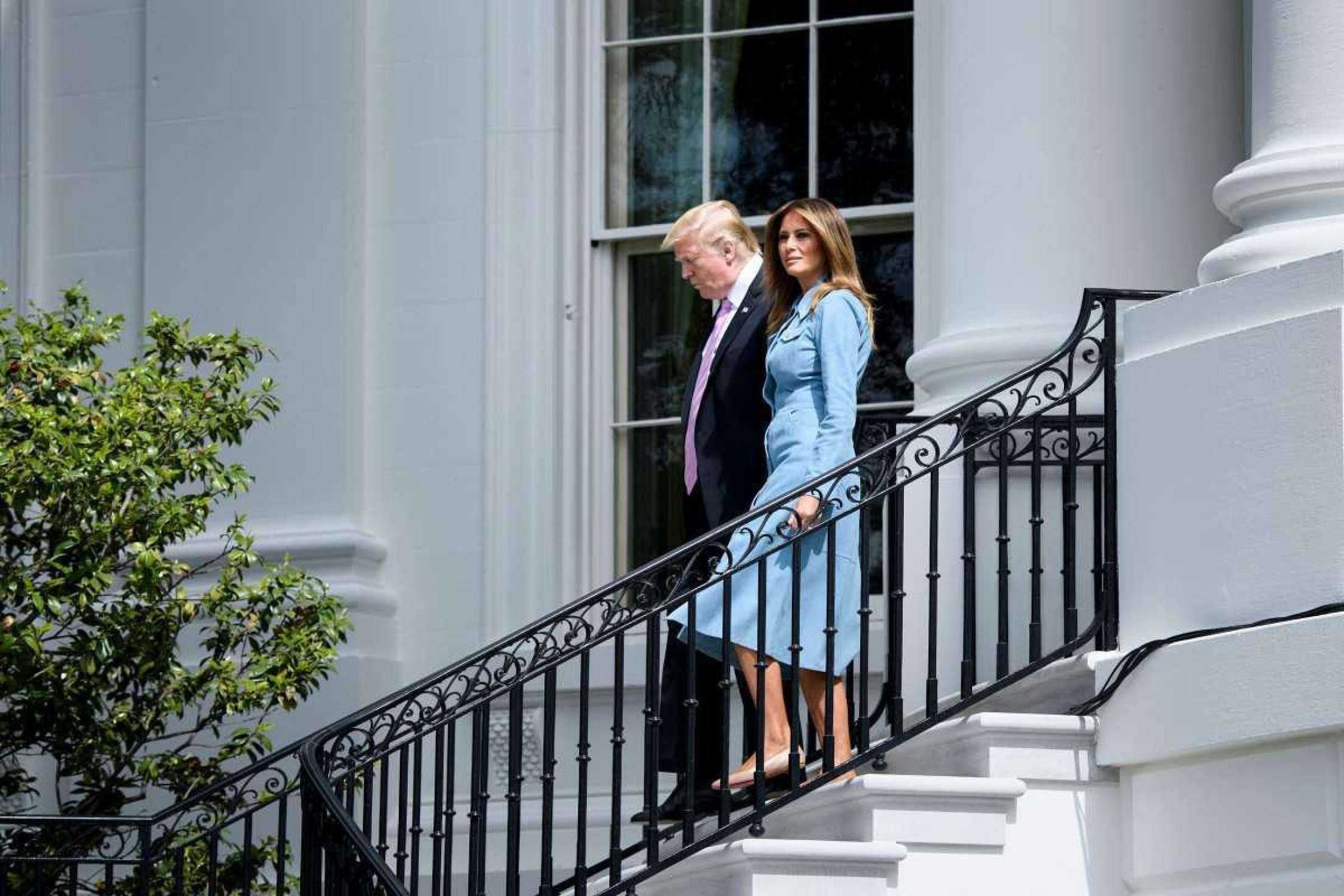 Donald e Melania Trump            