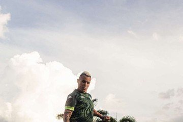 O atacante Marcelo Toscano, egresso da Portuguesa-RJ, é um dos principais reforços do Gama para a temporada 