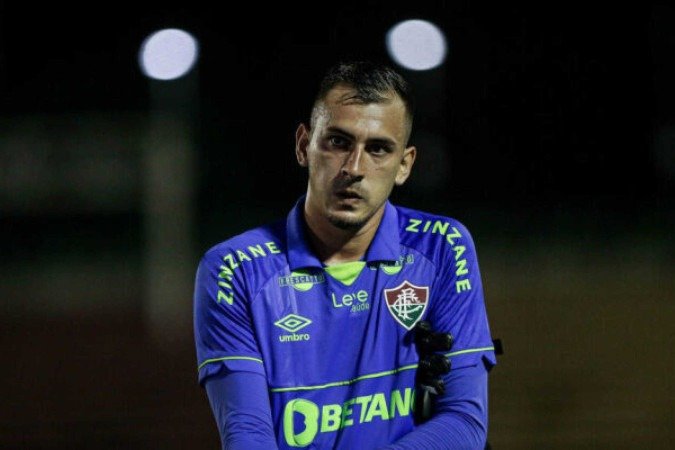 Vitor Eudes, goleiro do Fluminense - (crédito: Foto: Lucas Merçon/Fluminense) Vitor Eudes, goleiro do Fluminense - (crédito: Foto: Lucas Merçon/Fluminense)