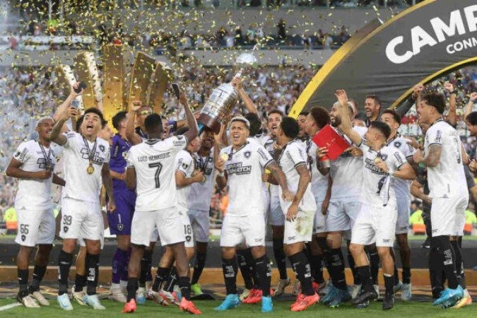 Botafogo campeão da Libertadores 2024 -  (crédito: Foto: Vitor Silva/Botafogo)