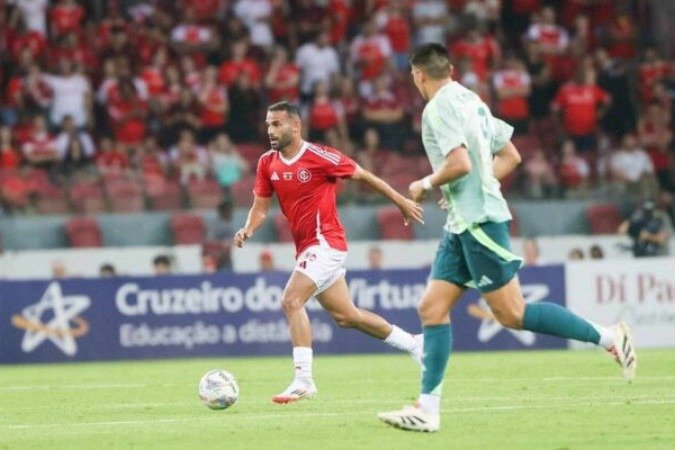 Internacional 0x2 México, em amistoso no Beira-Rio - (crédito: Foto: Ricardo Duarte) Internacional 0x2 México, em amistoso no Beira-Rio - (crédito: Foto: Ricardo Duarte)