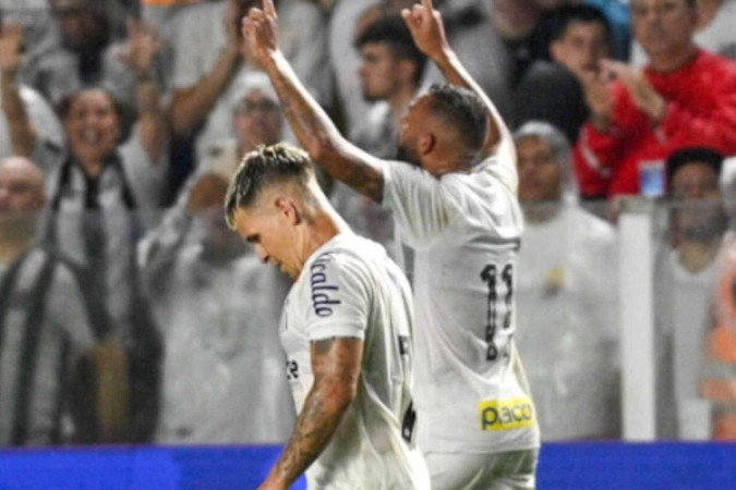 Guilherme foi decisivo com dois gols na estreia do Santos no Paulistão - (crédito: Foto: Bob Paulino/Ag. Paulistão) Guilherme foi decisivo com dois gols na estreia do Santos no Paulistão - (crédito: Foto: Bob Paulino/Ag. Paulistão)