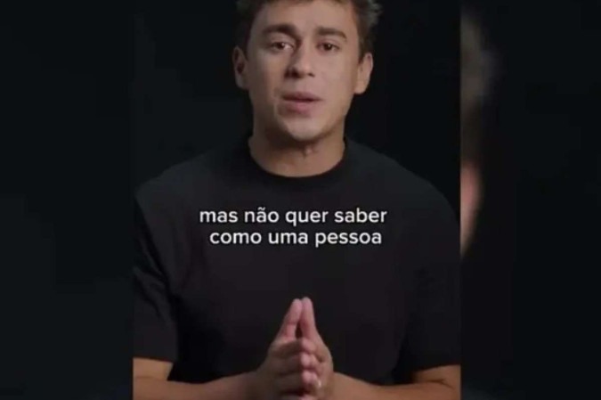 No vídeo, Nicolas explora a percepção de injustiça na sociedade, enfatizando o cerco financeiro à população de classe baixa empreendedora, um público com o qual o governo tem dificuldade de comunicação -  (crédito: Reprodução/Instagram)