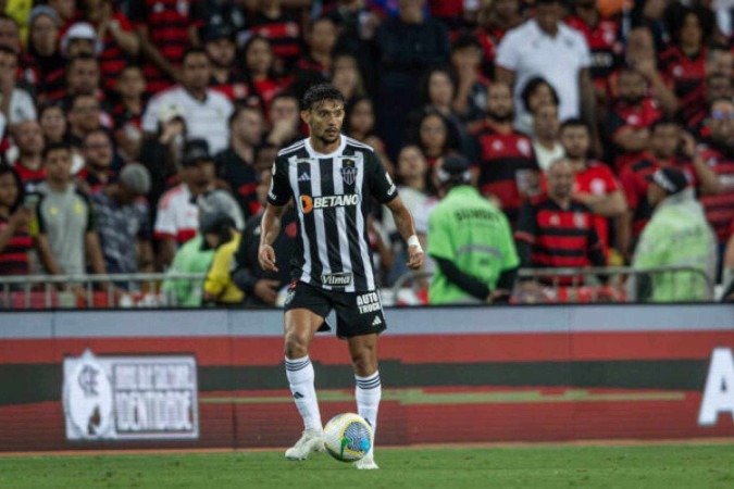 Gustavo Scarpa, meia do Atlético-MG - (crédito: Foto: Pedro Souza / Atlético) Gustavo Scarpa, meia do Atlético-MG - (crédito: Foto: Pedro Souza / Atlético)