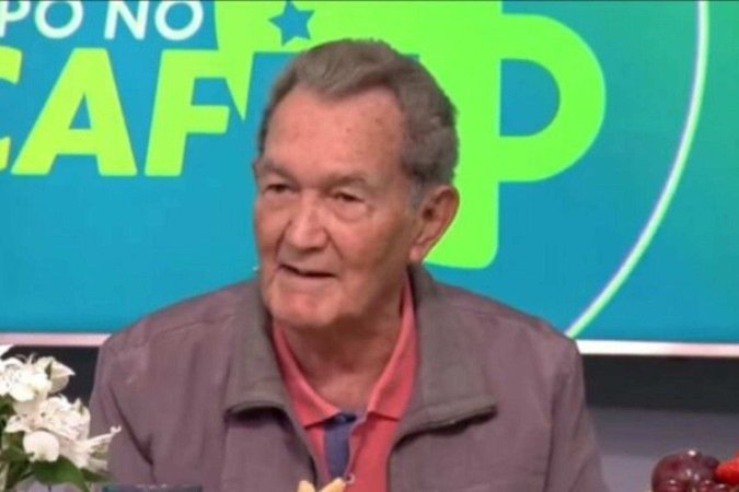 Léo Batista está internado em estado grave no Rio - (crédito: Foto: Divulgação/Globo) Léo Batista está internado em estado grave no Rio - (crédito: Foto: Divulgação/Globo)