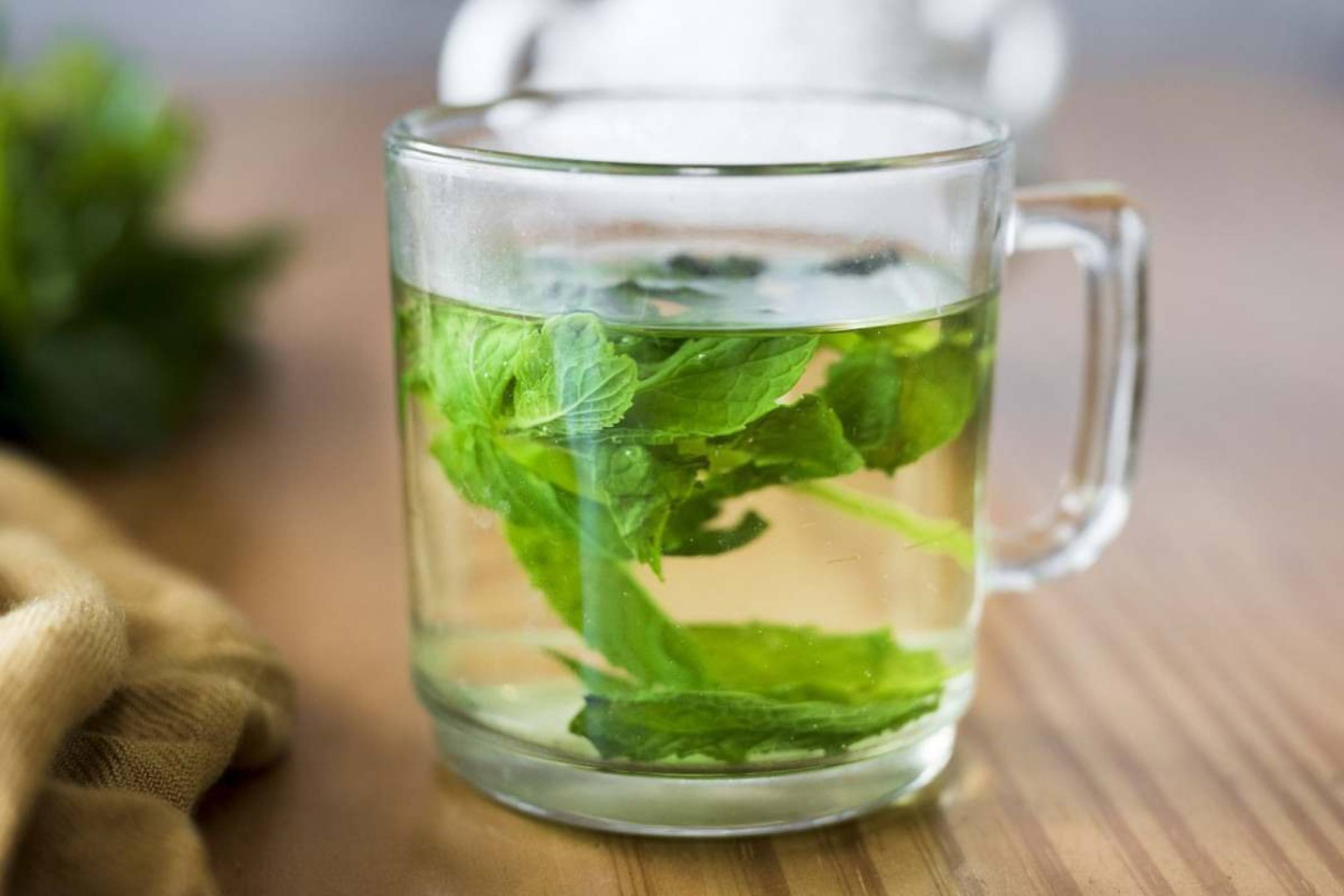 O chá de hortelã é conhecido pelas fortes propriedades medicinais, além das propriedades energéticas que também estão presentes na bebida
