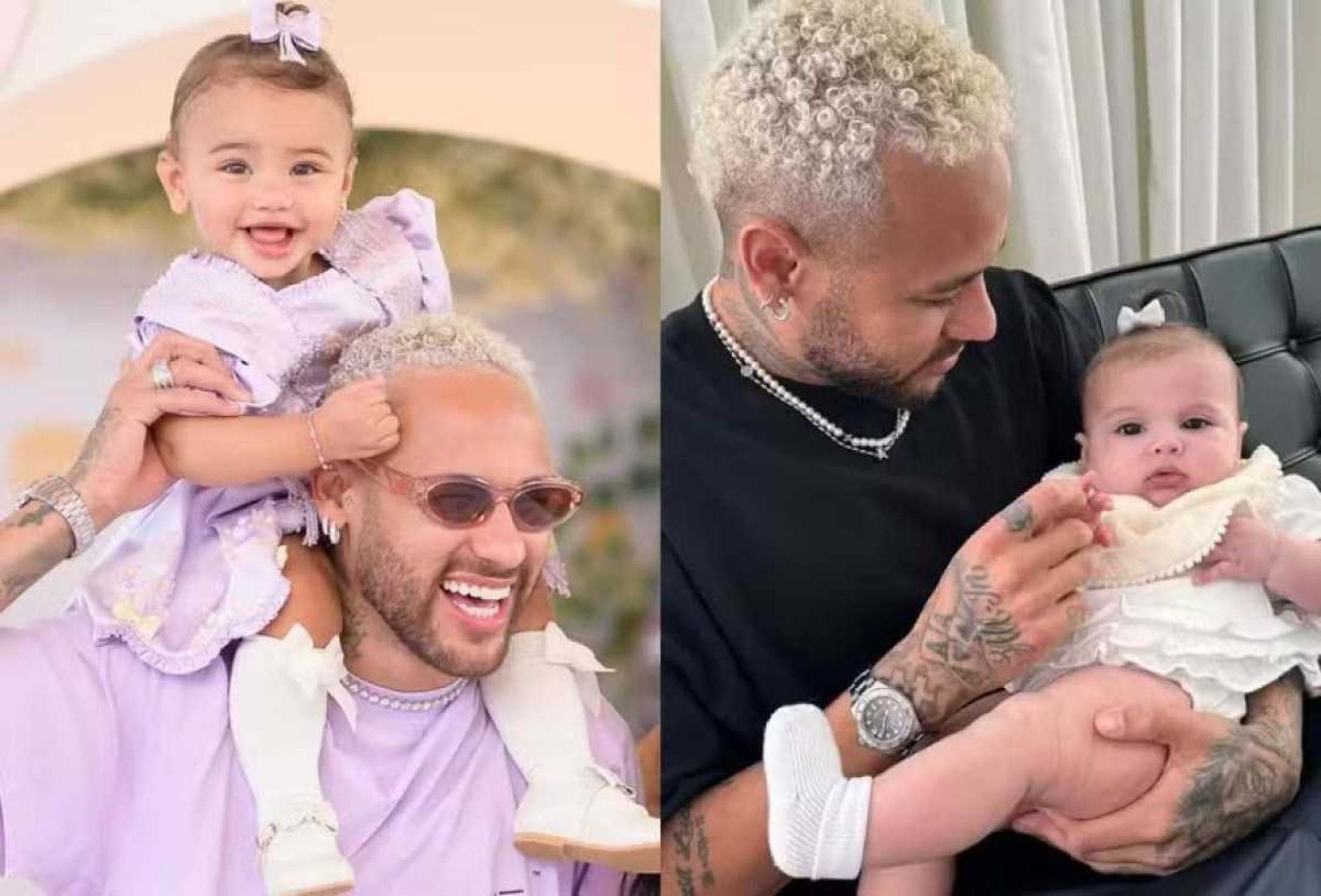 Neymar revela detalhes da relação com filha caçula