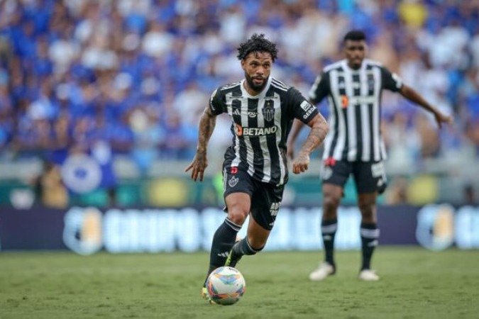 OTÁVIO - Pouco fez no jogo. SEM NOTA - FOTO: Pedro Souza / Atlético