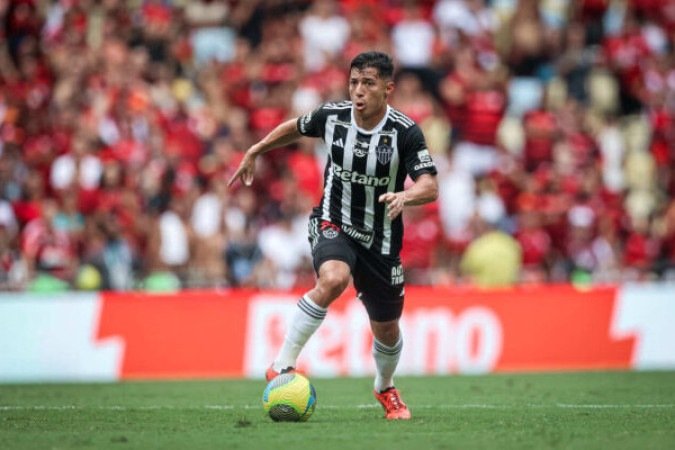 ALAN FRANCO - Pouco tocou na bola e pouco apareceu. Realmente ficou devendo. NOTA: 5,0 - FOTO: Pedro Souza / Atlético