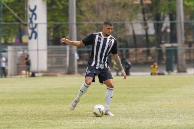 CAIO MAIA - Pouco fez no jogo. SEM NOTA - FOTO: Daniela Veiga / Atlético-MG
