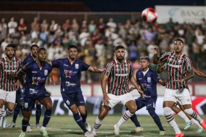 Fluminense e Maricá pelo Campeonato Carioca -  (crédito: LUCAS MERÇON / FLUMINENSE F.C.)