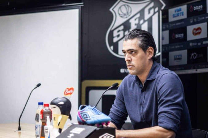 Bracks na época do Santos -  (crédito: Foto: Raul Baretta/ Santos FC.)