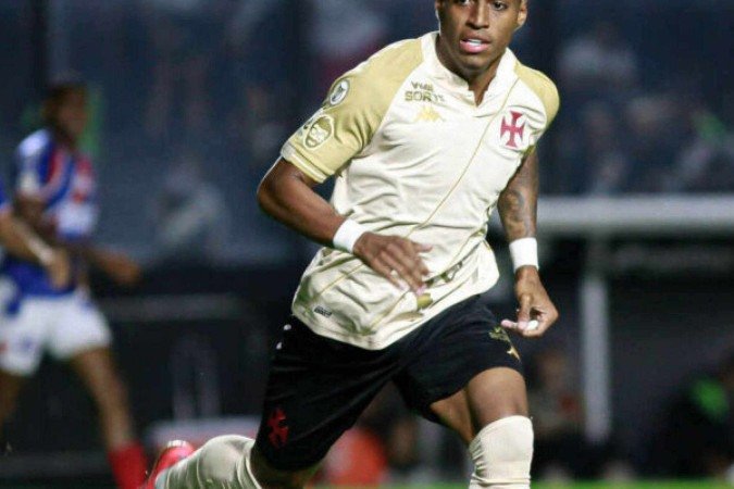 Colombiano Emerson Rodríguez está de saída do Vasco -  (crédito: Foto: Matheus Lima/Vasco)