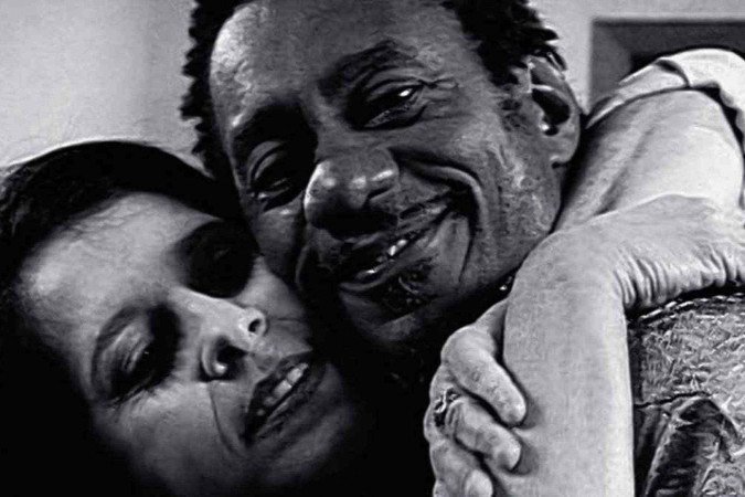  Luiz Melodia com a grande admiradora Gal Costa    