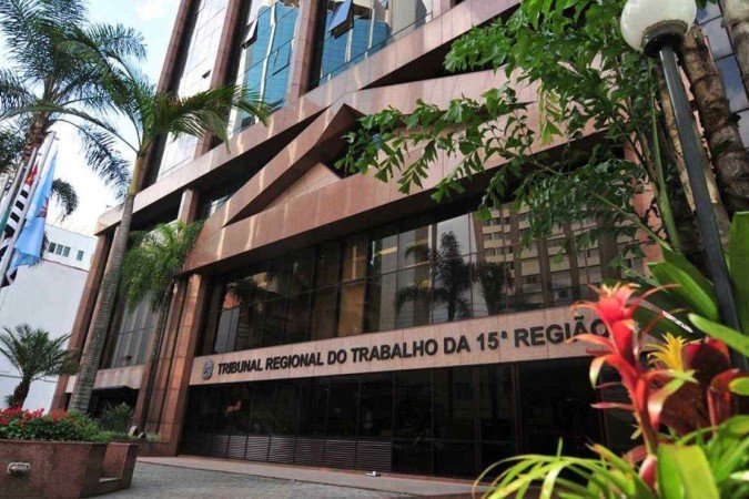 O Tribunal Regional do Trabalho da 15ª Região (TRT 15) fica localizado em Campinas, São Paulo - (crédito: Reprodução/CNJ) O Tribunal Regional do Trabalho da 15ª Região (TRT 15) fica localizado em Campinas, São Paulo - (crédito: Reprodução/CNJ)