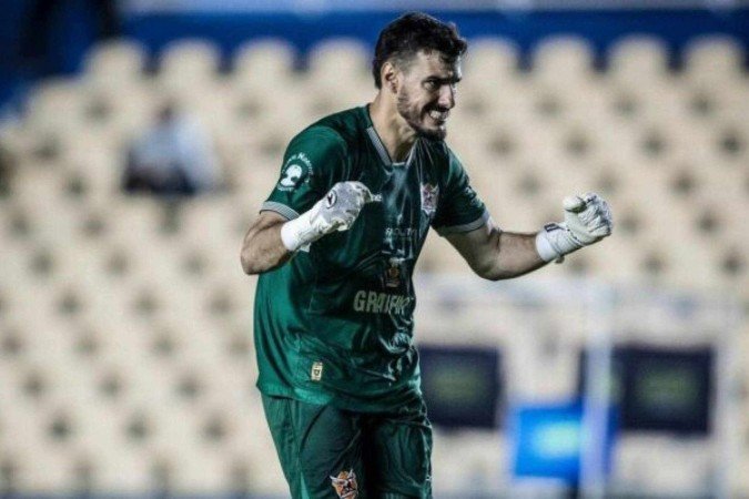 Lucas Maticoli, goleiro do Nova Iguaçu - (crédito: Foto: divulgação ) Lucas Maticoli, goleiro do Nova Iguaçu - (crédito: Foto: divulgação )