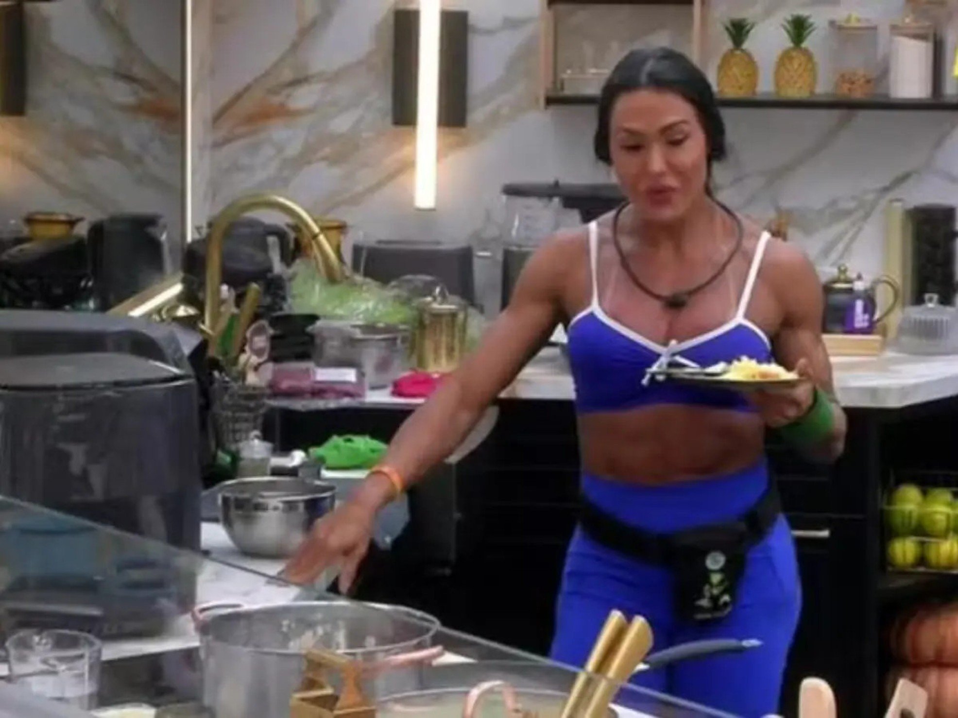 Gracyanne diz que médica do BBB 25 fez alerta sobre alimentação