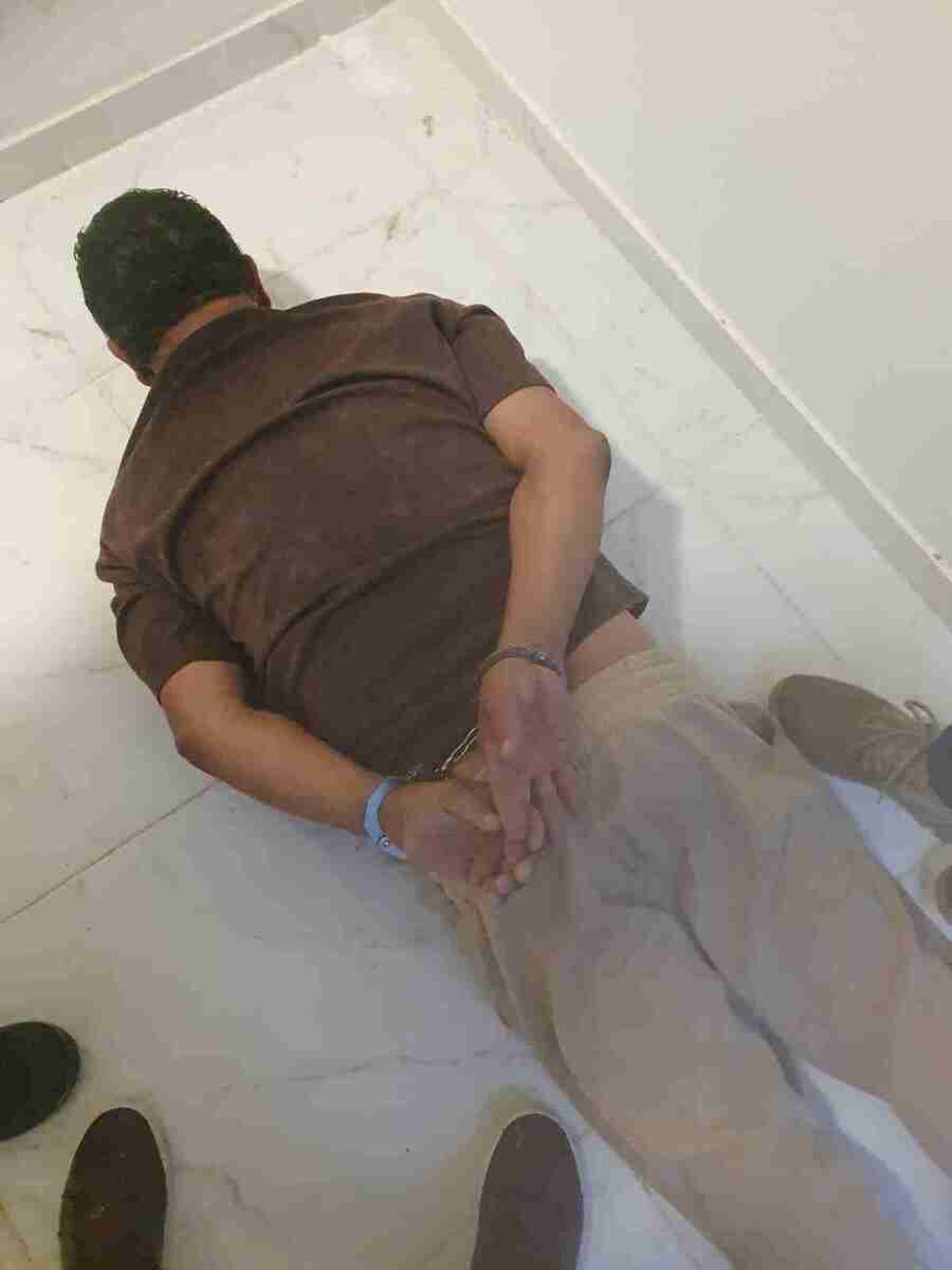 Polícia Militar: ligue 190. Foto: Pedreiro acusado de matar ex-sogros é preso no Jardim Ingá