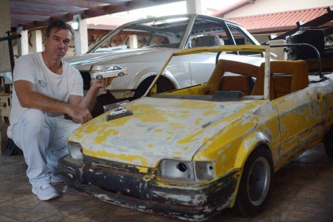 A impressão 3D foi utilizada na restauração de um um miniEscort XR3
