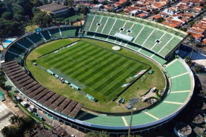 Brinco de Ouro da princesa será palco da partida entre Guarani x Palmeiras  -  (crédito: Foto: Raphael Silvestre/Guarani FC)