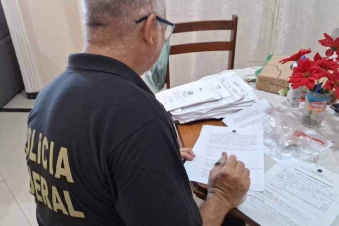 Policiais federais executam nove mandados de busca e apreensão -  (crédito: Divulgação/Polícia Federal)