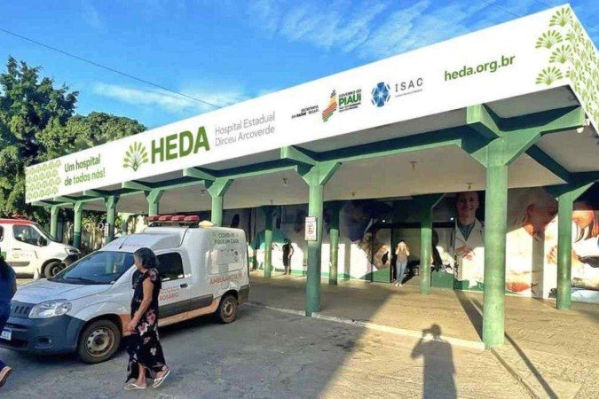 Hospital Estadual Dirceu Arcoverde (HEDA), localizado na cidade de Parnaíba, no estado do Piauí - (crédito: Divulgação ) Hospital Estadual Dirceu Arcoverde (HEDA), localizado na cidade de Parnaíba, no estado do Piauí - (crédito: Divulgação )