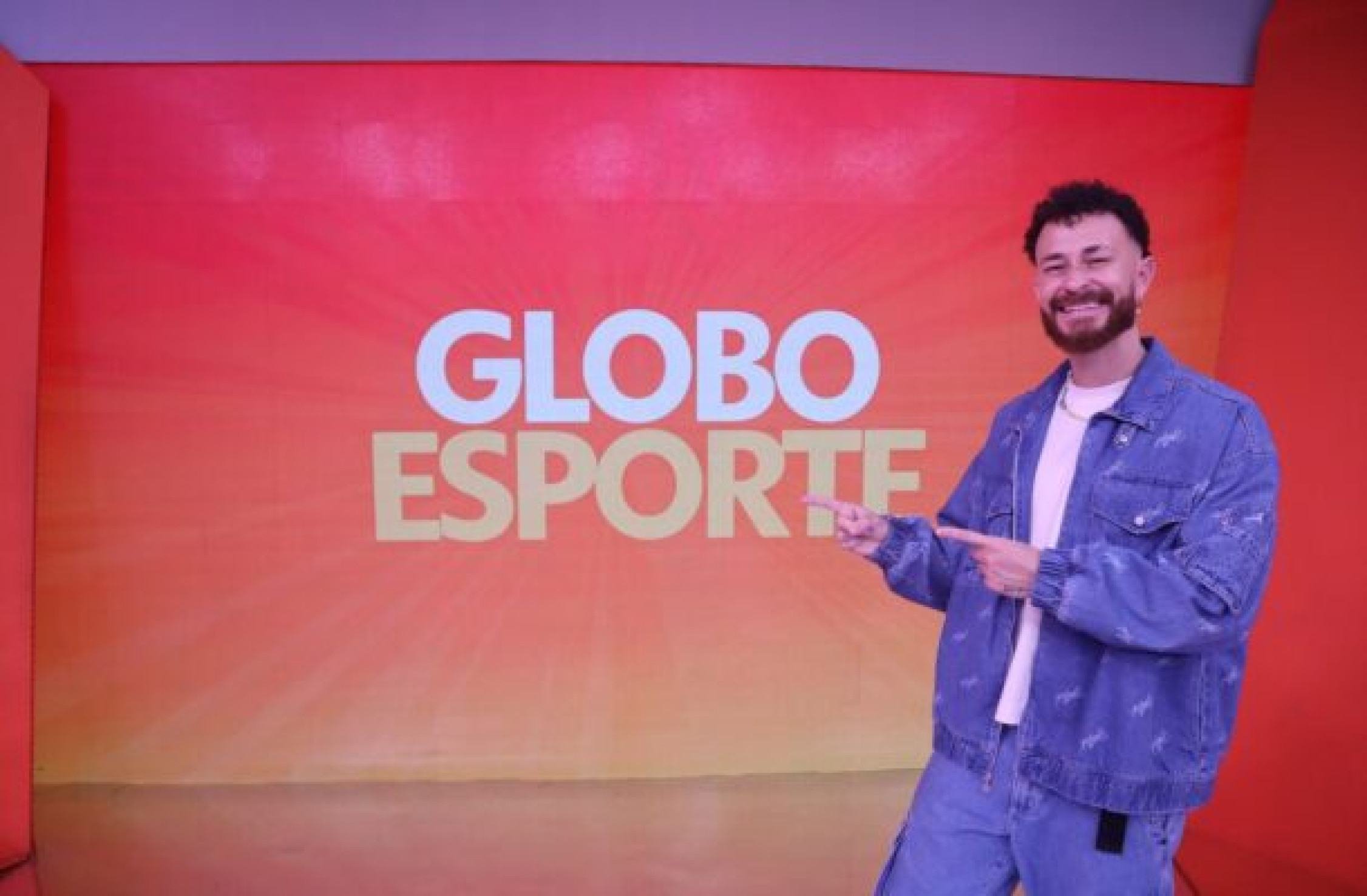 Fred Bruno ‘marca golaço’ como apresentador do Globo Esporte