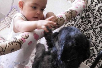 Loki foi o primeiro amigo de Melina
