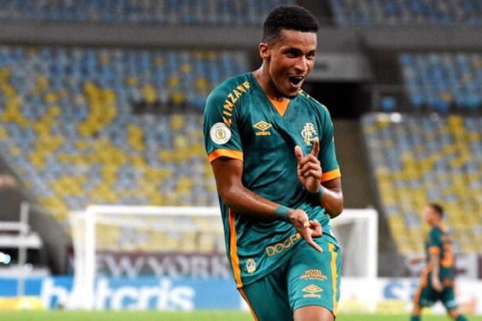Marcos Paulo é revelado pelo Fluminense - (crédito: Mailson Santana/Fluminense FC) Marcos Paulo é revelado pelo Fluminense - (crédito: Mailson Santana/Fluminense FC)