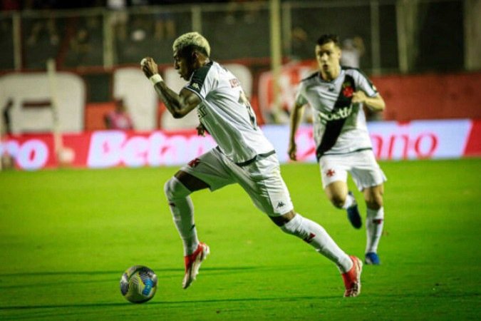 Emerson Rodríguez não deixará saudades no Vasco; jogador vai para a Bulgária -  (crédito: Foto: Matheus Lima/Vasco)