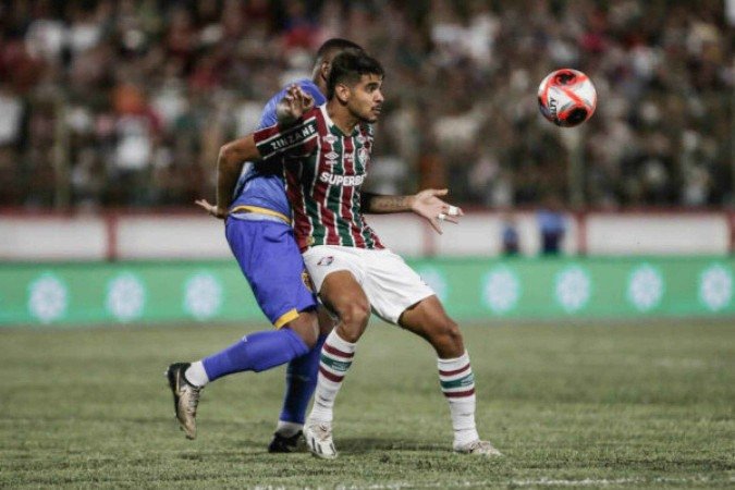 Atacante João Neto atuou nas duas primeiras partidas do Fluminense no ano - (crédito: Foto: LUCAS MERÇON / FLUMINENSE F.C.) Atacante João Neto atuou nas duas primeiras partidas do Fluminense no ano - (crédito: Foto: LUCAS MERÇON / FLUMINENSE F.C.)