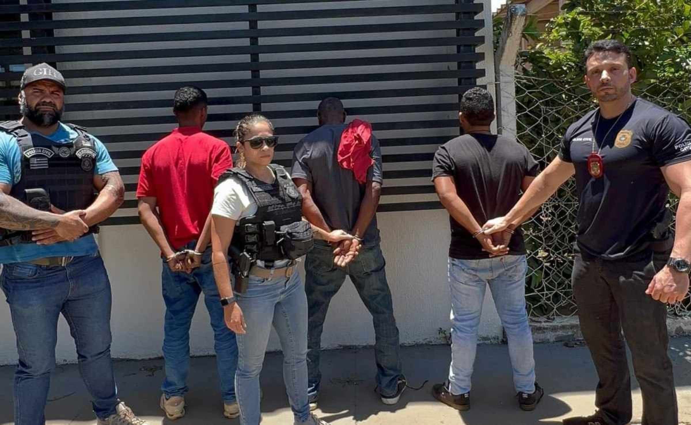Acusados de matar jovem na frente de familiares são presos em Novo Gama