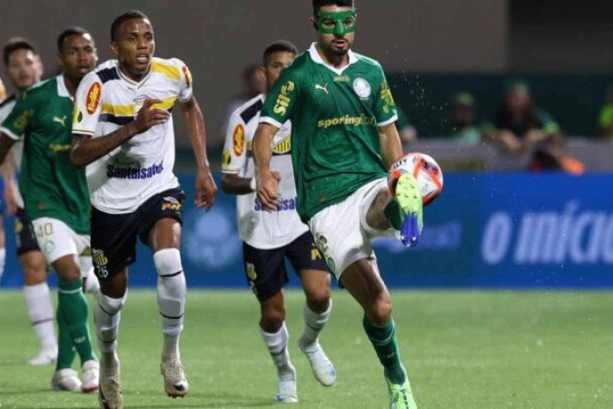 FLACO LÓPEZ - O centroavante não finalizou nenhuma vez no jogo e não colaborou para criar perigo ao Novorizontino. NOTA: 5,5 - Foto: Cesar Greco/Palmeiras