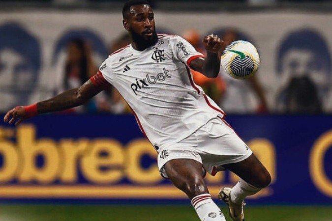 GERSON - Outro grande destaque do time. Muito participativo no ataque, fez triangulações pela direita com Wesley, Michael e Plata. NOTA: 7,5 - Foto: Divulgação/Flamengo