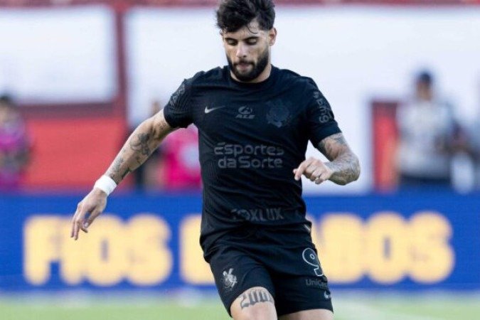 YURI ALBERTO - NÃ£o conseguiu sair da marcaÃ§Ã£o sÃ£o-paulina, sendo pouco operante na frente. NOTA 5,0.   Foto: Rodrigo Coca/AgÃªncia Corinthians 